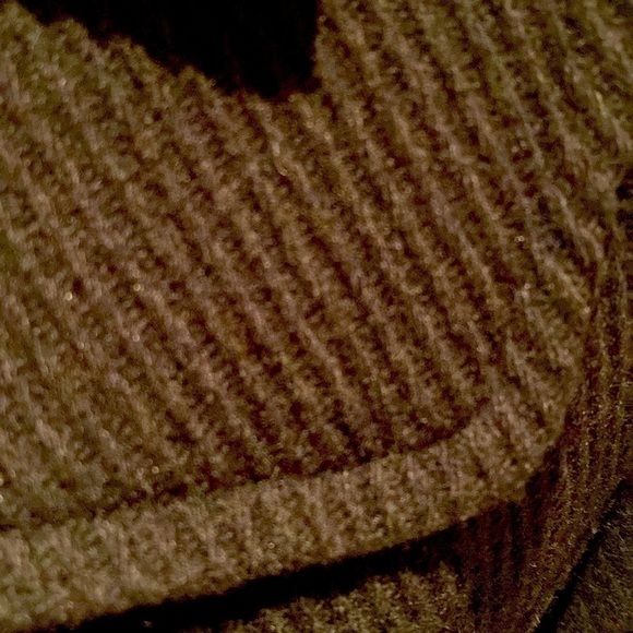 Anne Klein black wool jacket with toggle button closure. Herringbone weaveSize S - Picture 6 of 13